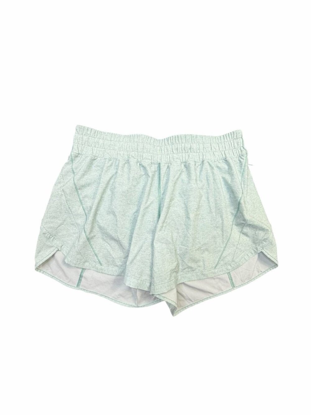 Lululemon Hotty Hot High-Rise Lined Running Shorts Mint Green Size 12